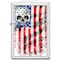 Zippo 2024 Zippo Skull American Flag, White Matte ZIP-214CI405750 - alternate 1